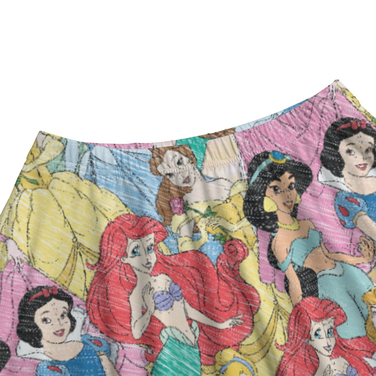 Royal Princess Sketches - Women’s Pocket Midi Skirt