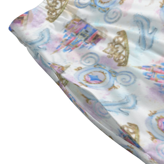 Watercolor Fairytale Fantasy - Women’s Pocket Midi Skirt