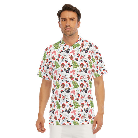 Mouse Magic Christmas - Men's Polo Shirt