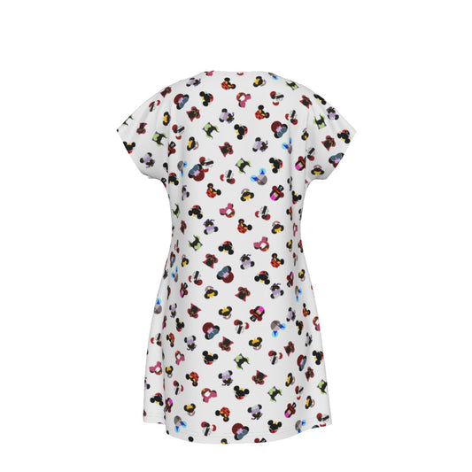 Wicked Mouse Ears - Women's T-Shirt Dress