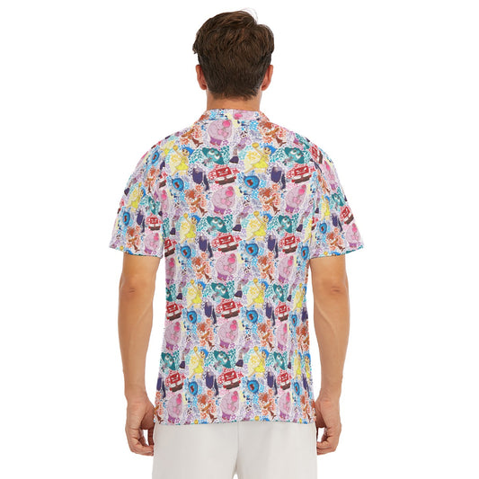 Floral Emotions - Men's Polo Shirt