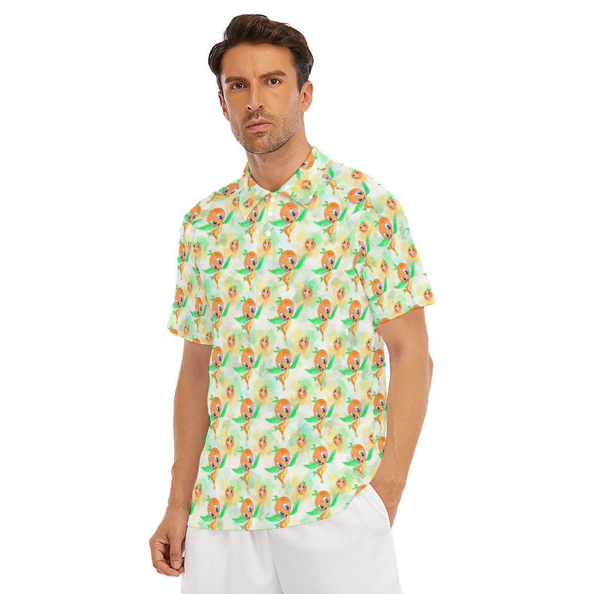 Sunny Citrus Thoughts - Men's Polo Shirt