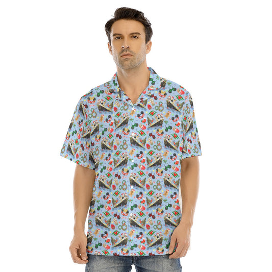Very Merrytime Christmas Cruise - Men's Hawaiian Button Up Shirt