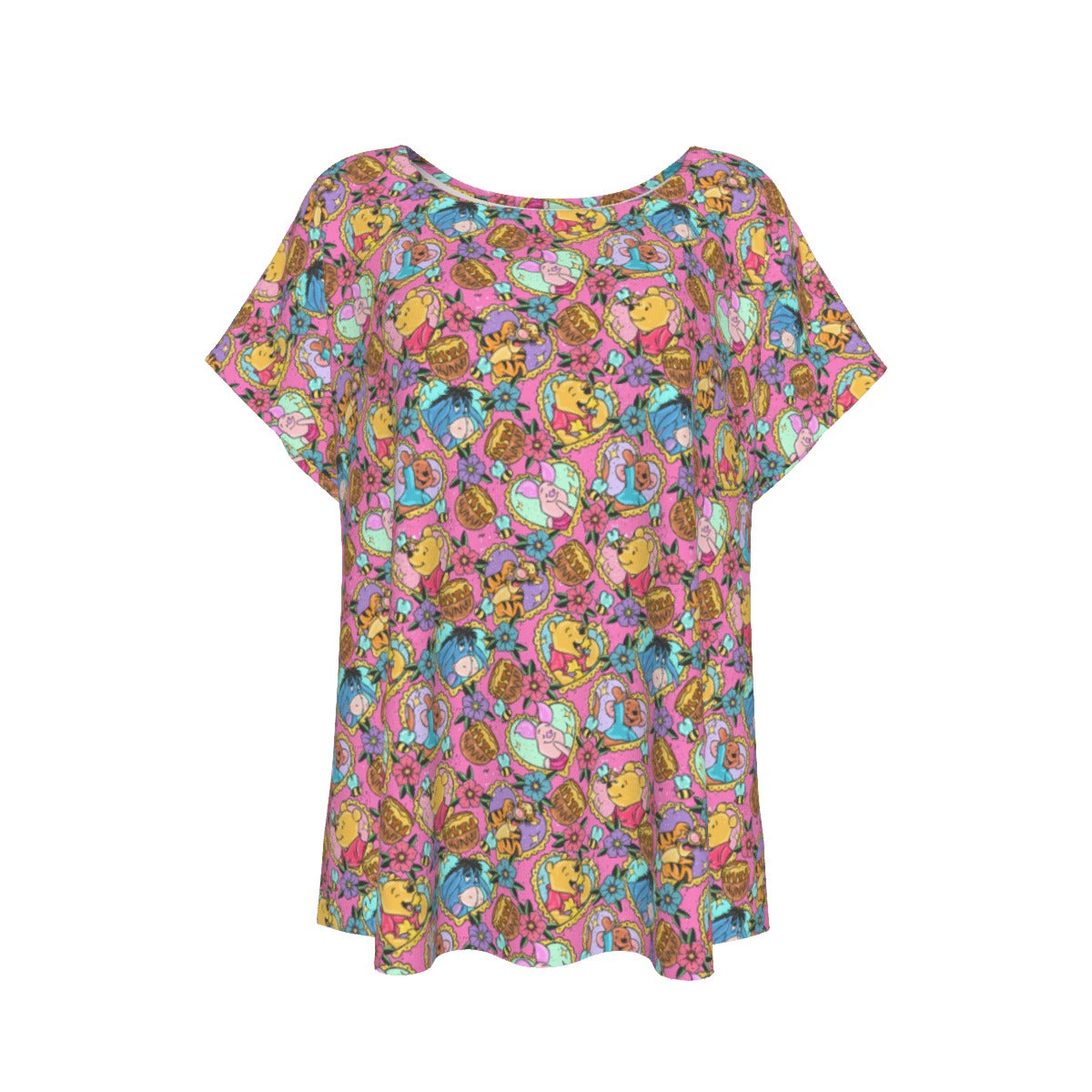 Tattoo Hearts Woodland Friendsends - Women’s Relaxed Fit Scoop Tee