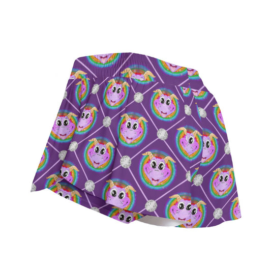 Geometric Figment - Women's Flowy Pocket Shorts