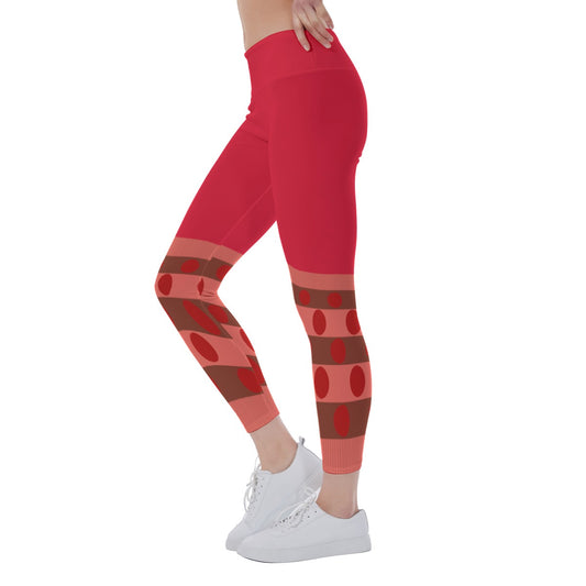 Candy Racer Leggings: Jubileena Bing Bing - Women's Yoga Leggings