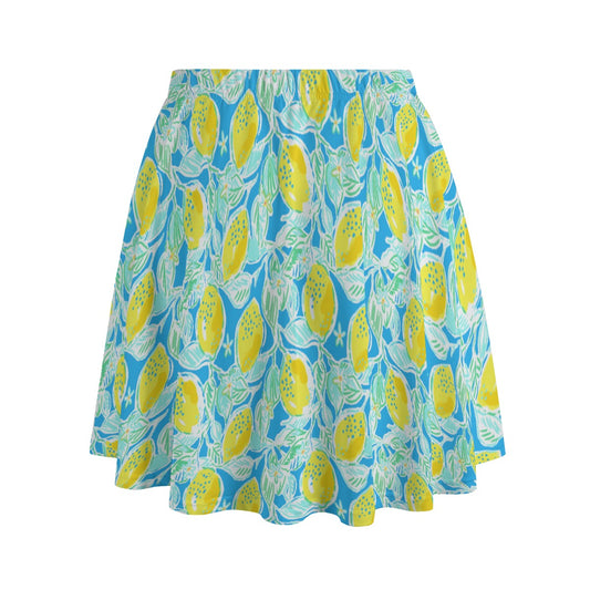 Lemon Drop Daydream - Women's Pocket Skater Skirt