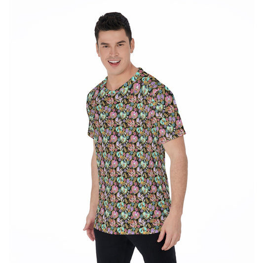 Tattoo Hearts Classic Crew - Men's Short Sleeve T-Shirt
