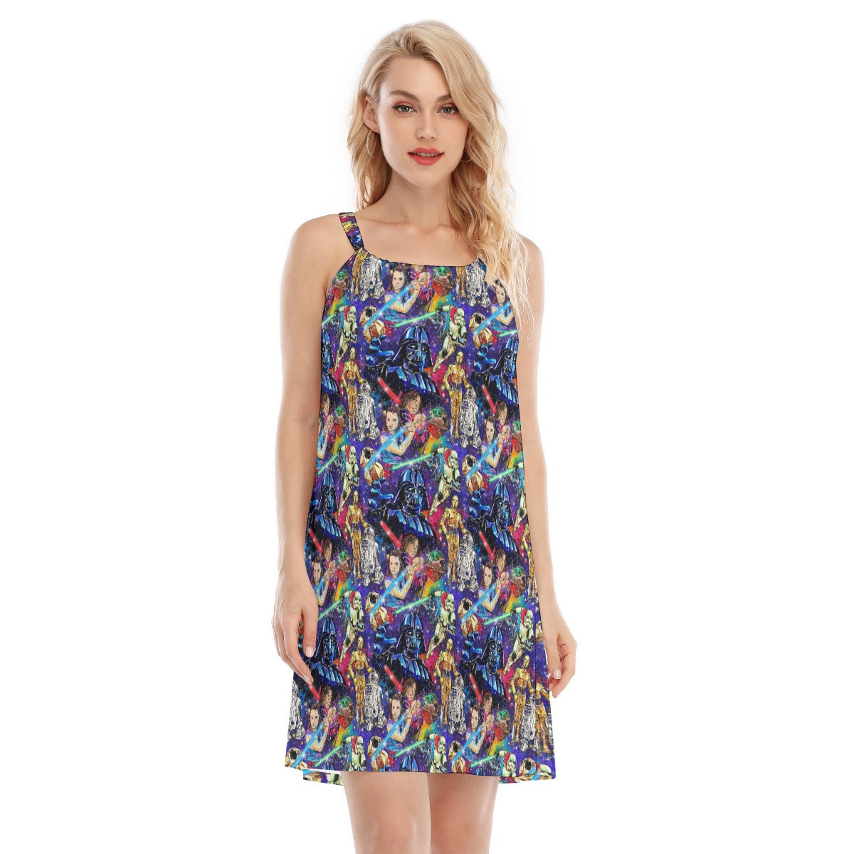 Galaxy Saga - Women’s Adjustable Sundress