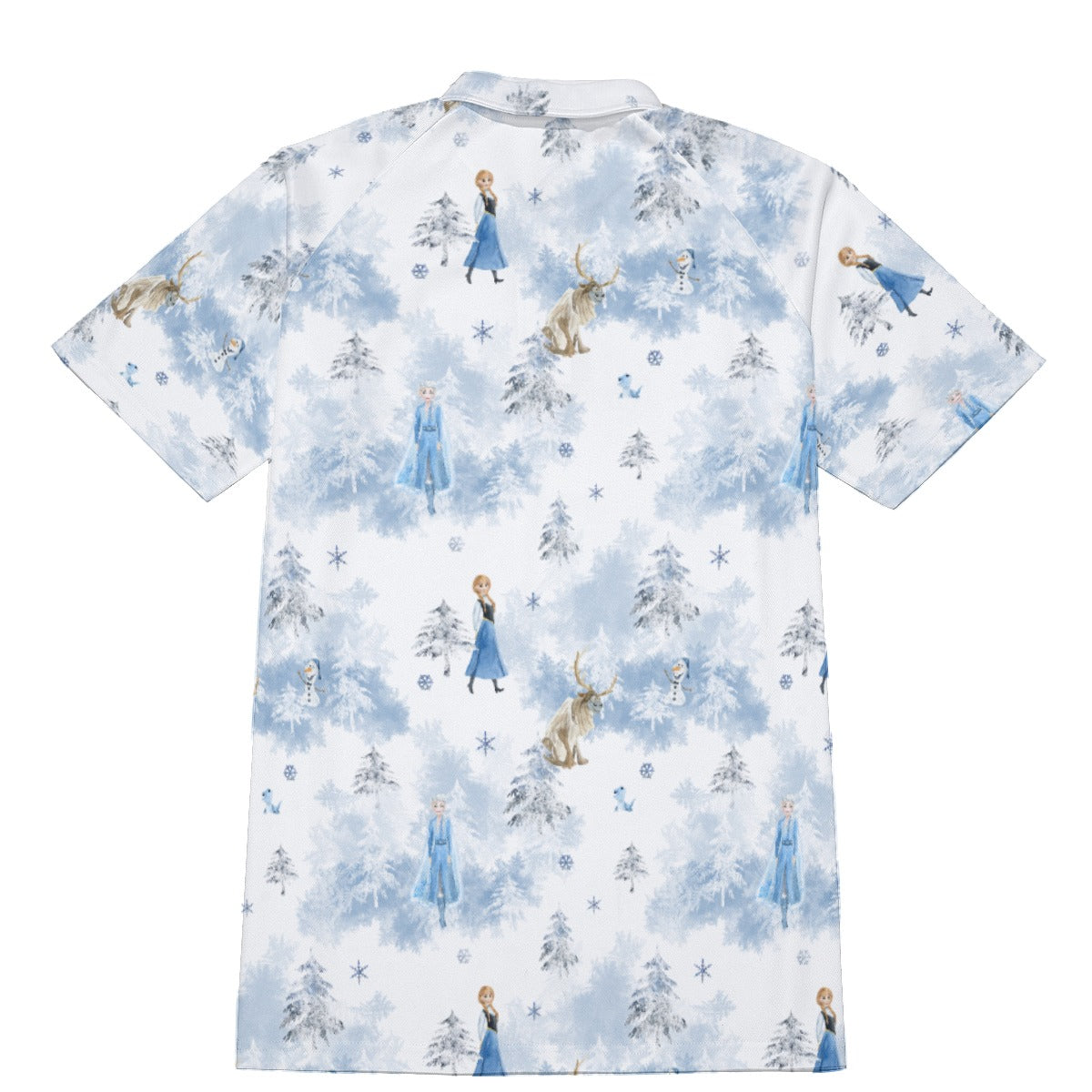Enchanted Winter Landscape - Men's Polo Shirt