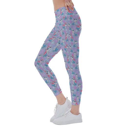 Bruni the Fire Spirit - Women's Yoga Leggings