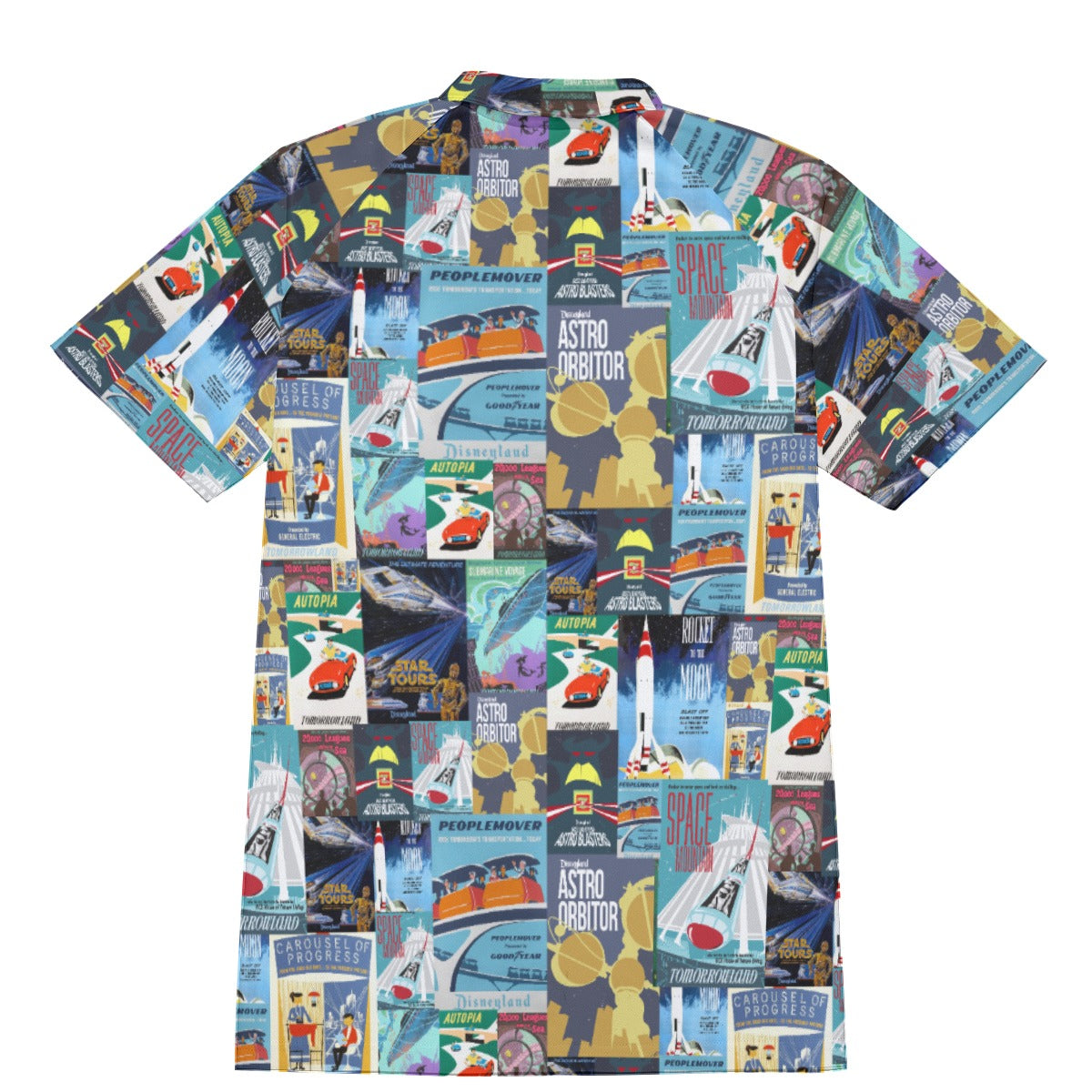 Vintage Tomorrow Ride Posters - Men's Polo Shirt