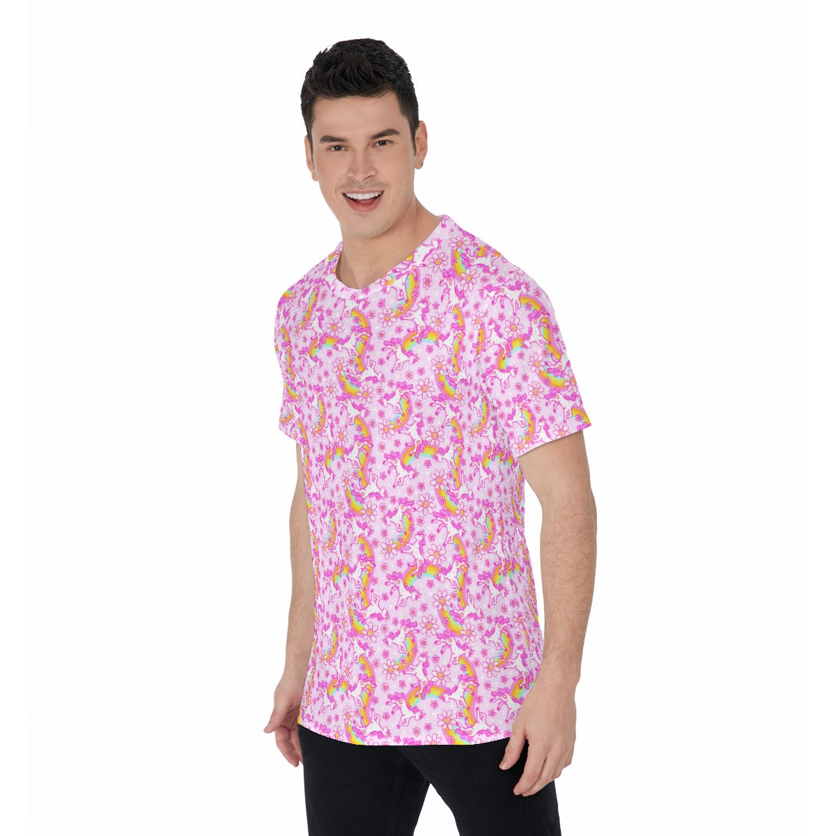 Unicorn Rainbows - Men's Short Sleeve T-Shirt