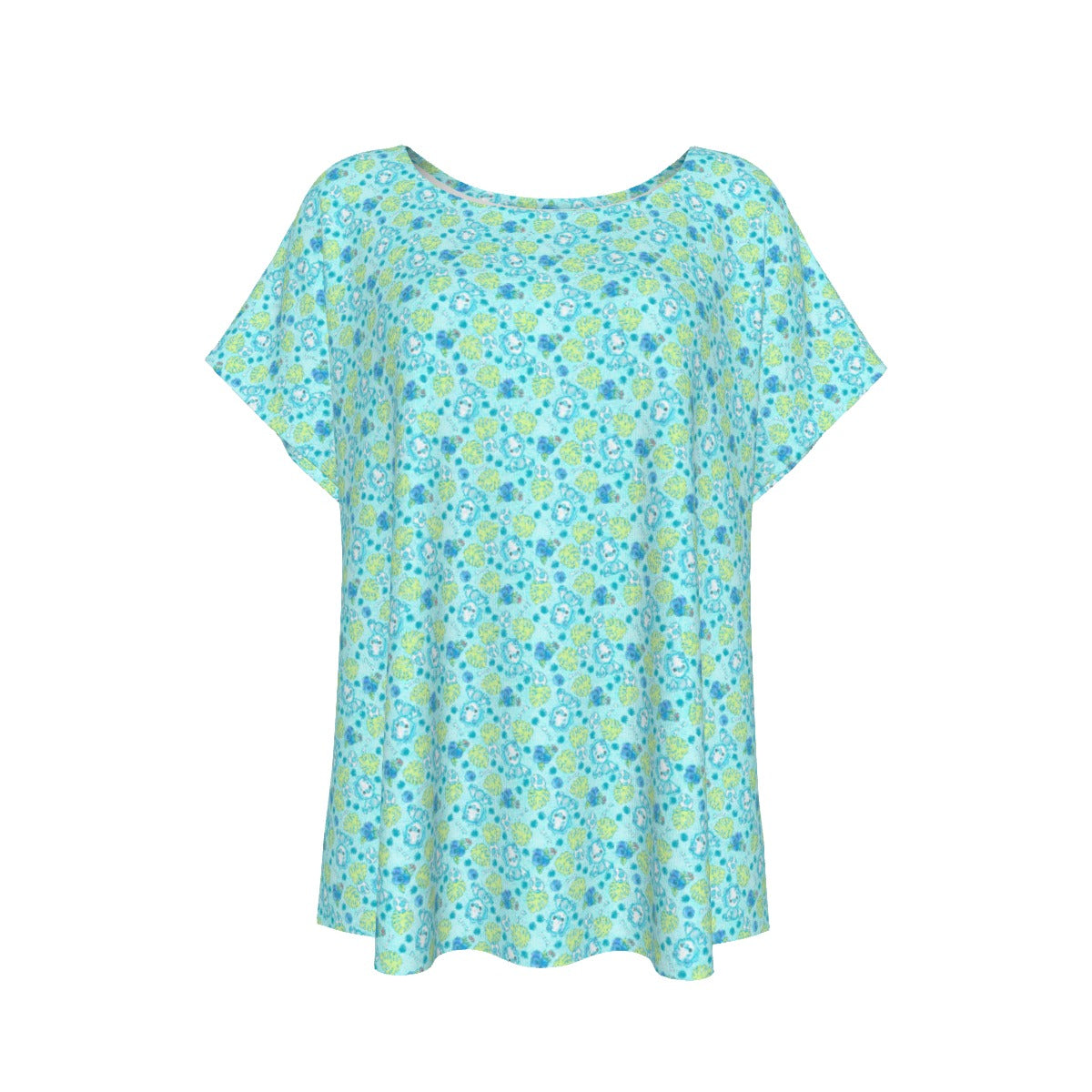 Fruitimals - Blueberry Dinosaurs - Women’s Relaxed Fit Scoop Tee