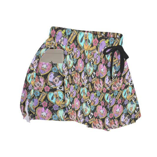 Tattoo Hearts Classic Crewends - Women's Flowy Pocket Shorts