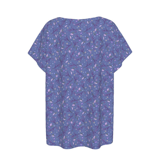 Lavender Vibes - Women’s Relaxed Fit Scoop Tee