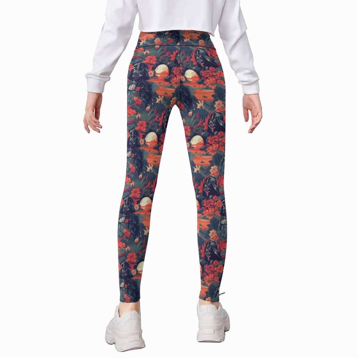 Tropical Dark Side Escape - Kid's Leggings