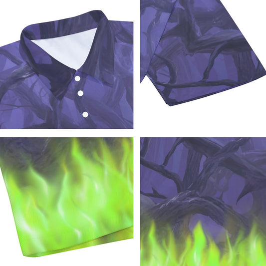 Enchanted Thorn Forest - Men's Polo Shirt