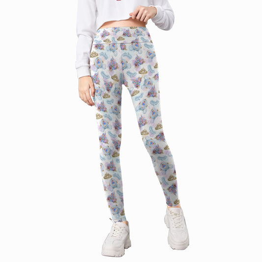 Watercolor Fairytale Fantasy - Kid's Leggings
