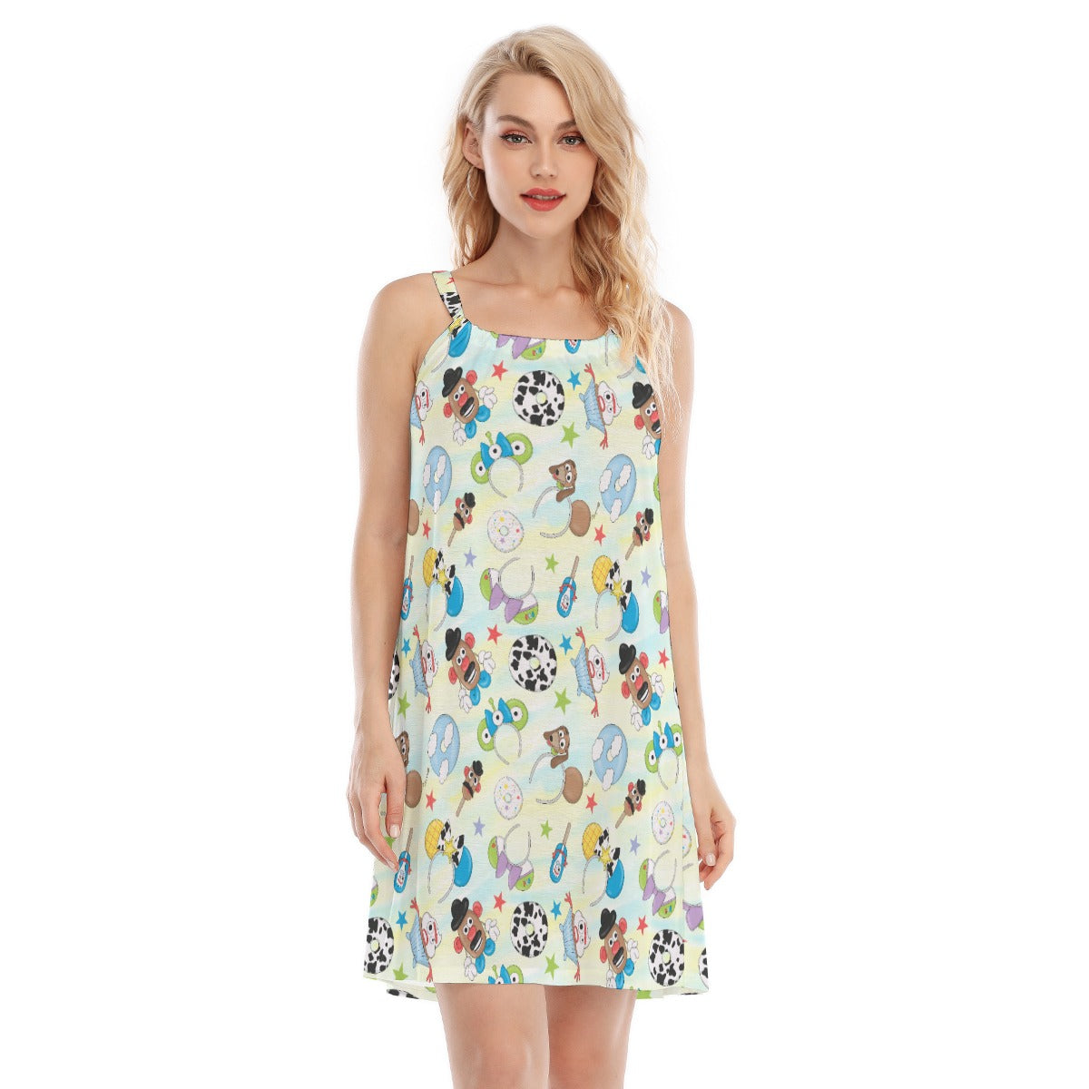 Playful Toy Style Icons - Women’s Adjustable Sundress