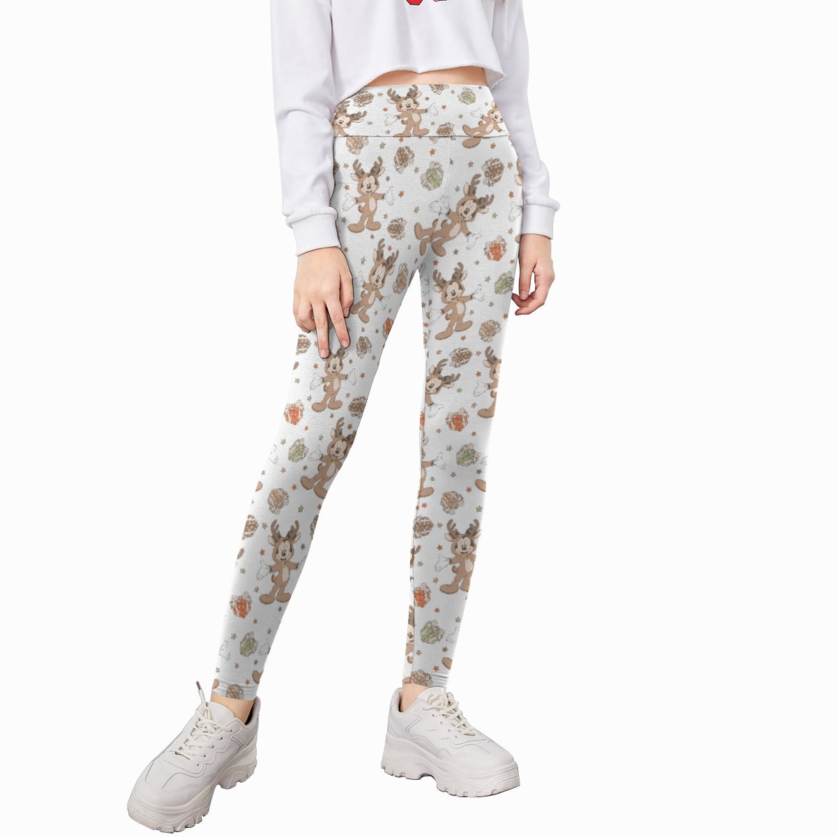 Reindeer Onesie Cheer - Kid's Leggings