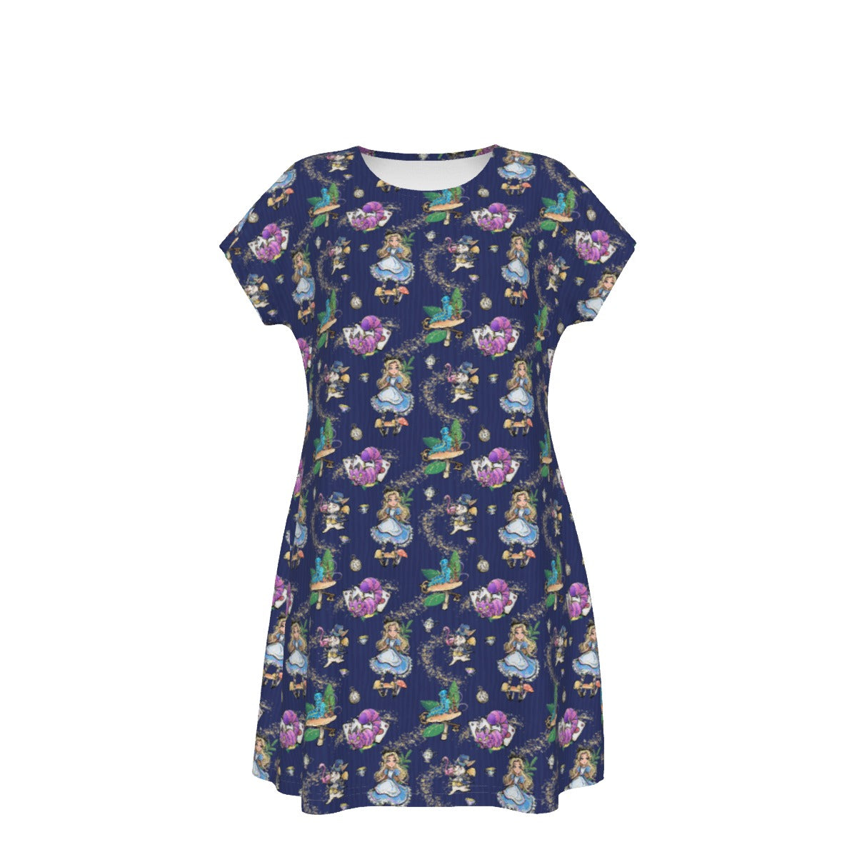 Whimsical Enchanted Forest - Women's T-Shirt Dress