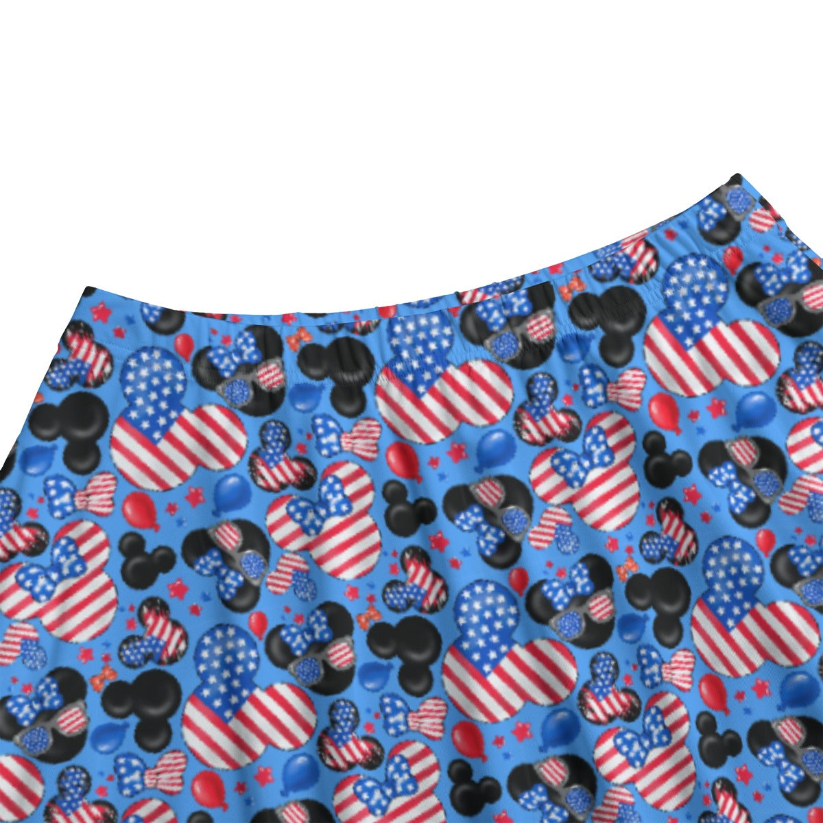 Mouse Fourth of July Celebration - Women’s Pocket Midi Skirt