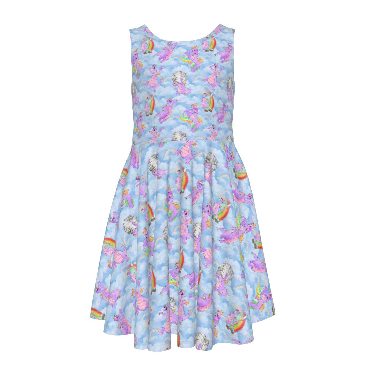 Imagine with Figment - Kid's Sleeveless Skater Dress