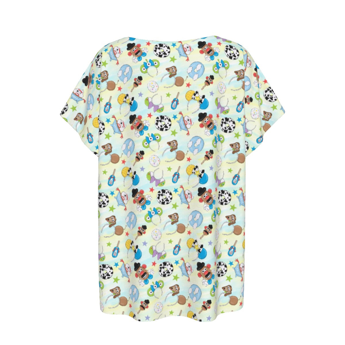 Playful Toy Style Icons - Women’s Relaxed Fit Scoop Tee