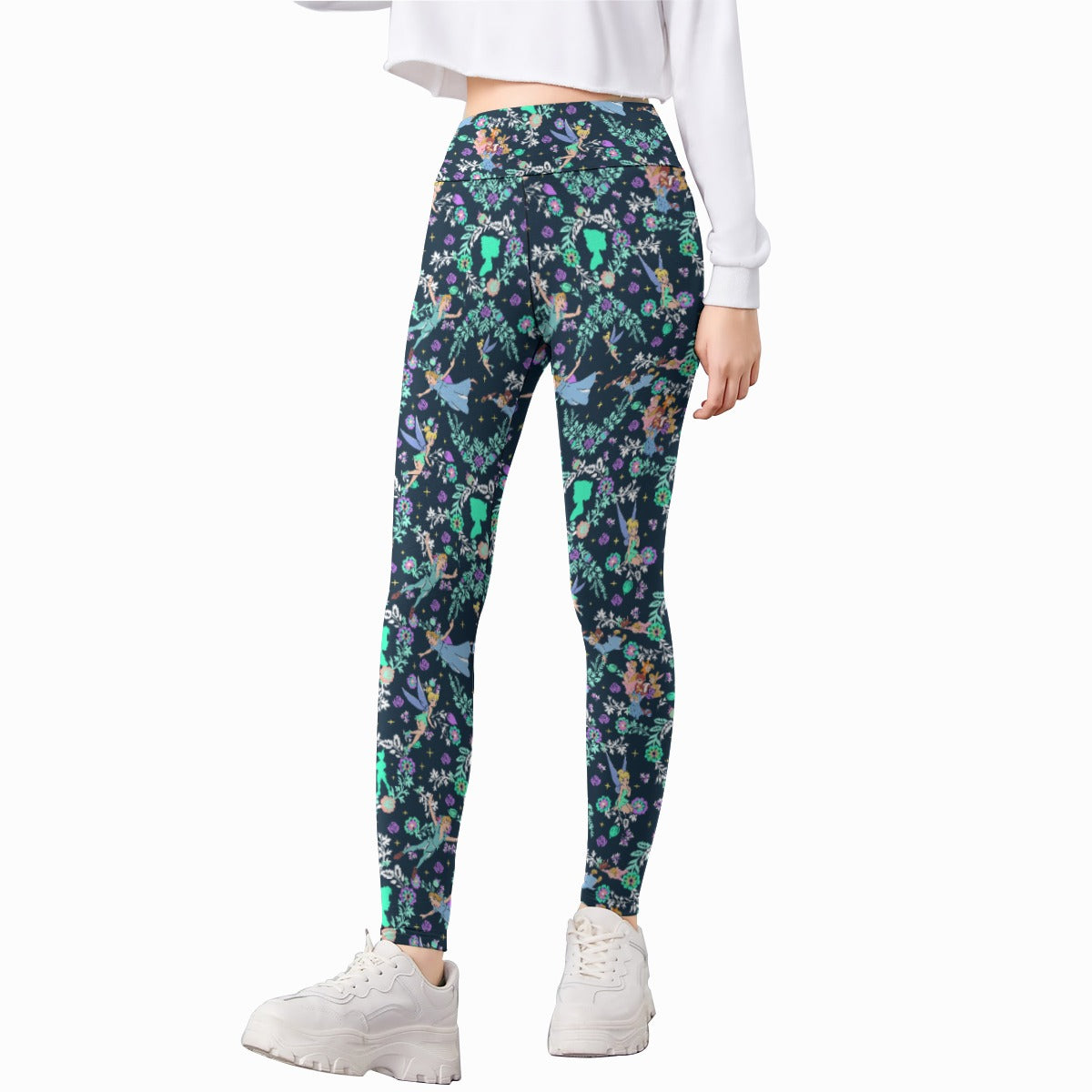 Garden Whimsy - Neverland Flight - Kid's Leggings
