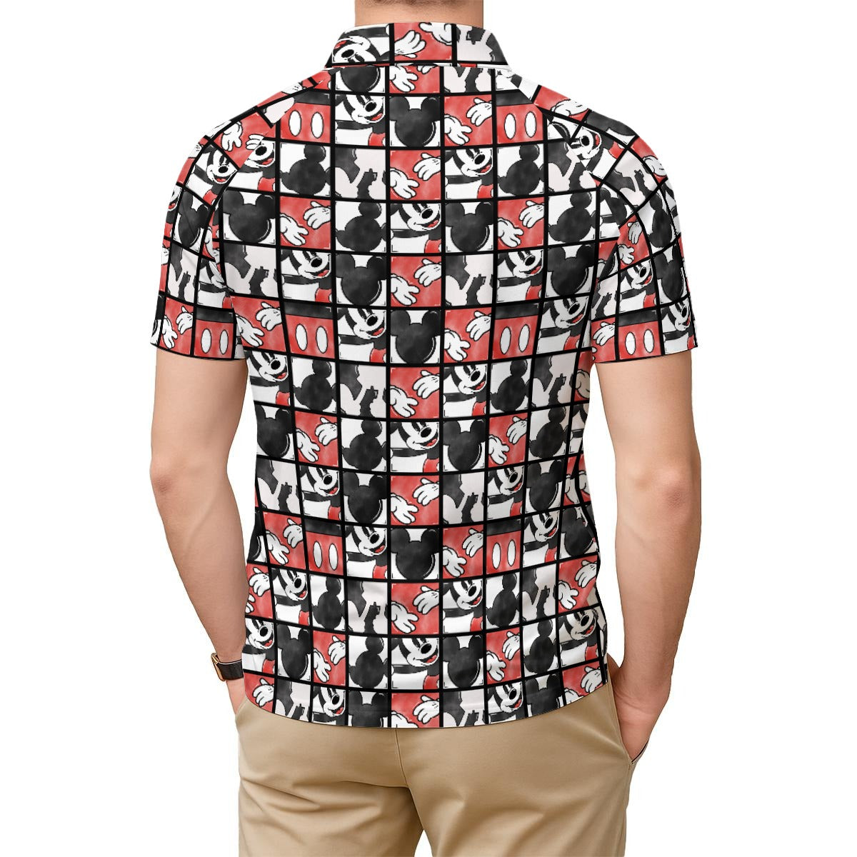Mouse Block Party - Men's Polo Shirt
