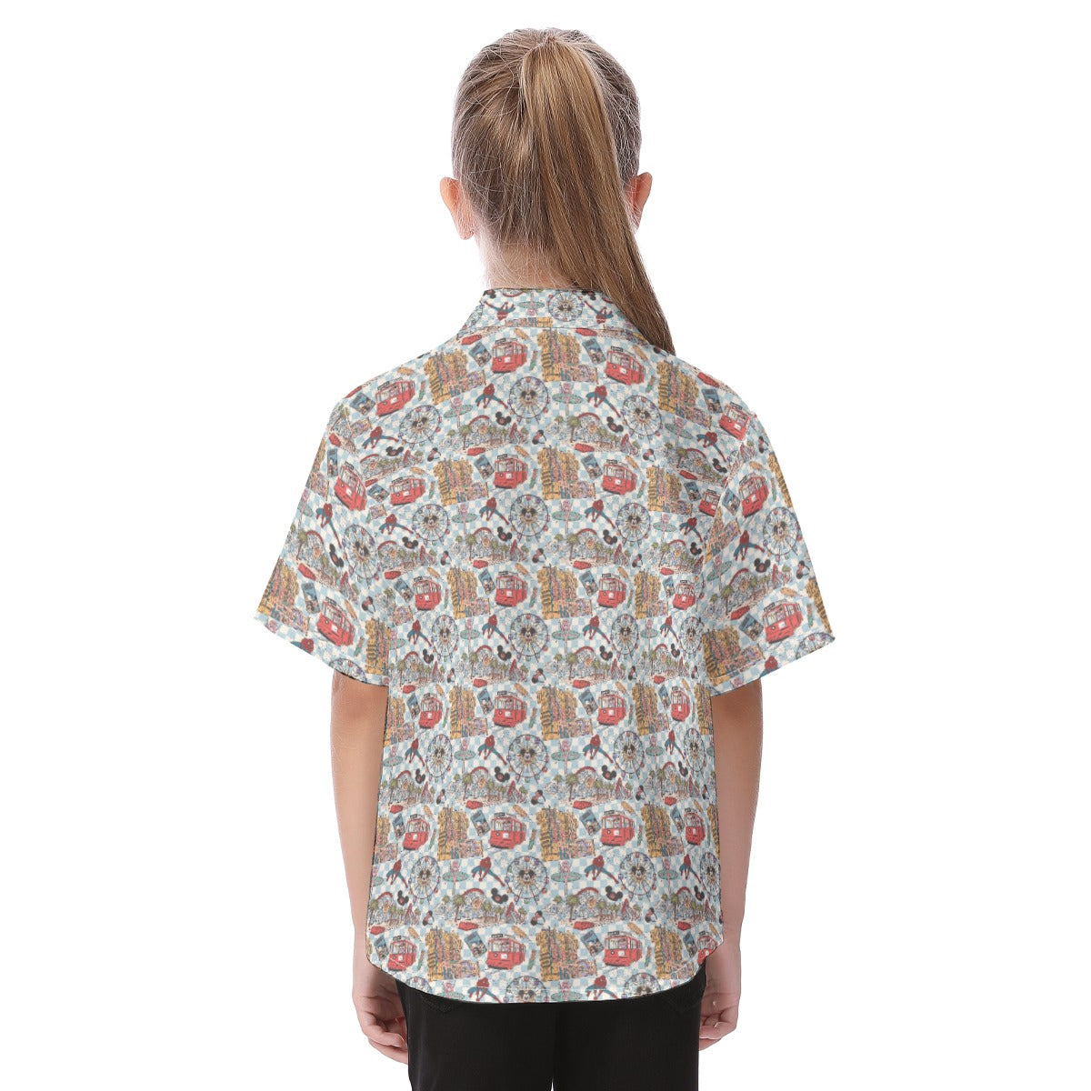 Revamped DCA - Kid's Hawaiian Button Up Shirt