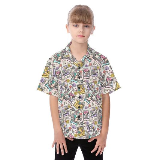 Garden Helpers Seed Packetskets - Kid's Hawaiian Button Up Shirt