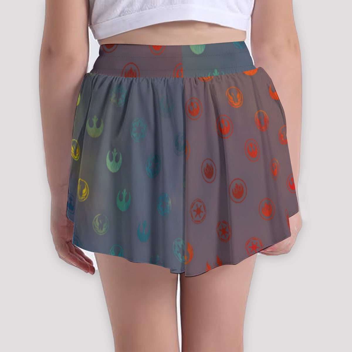 Galaxy Far Away - Girls’ Flowy Pocket Shorts