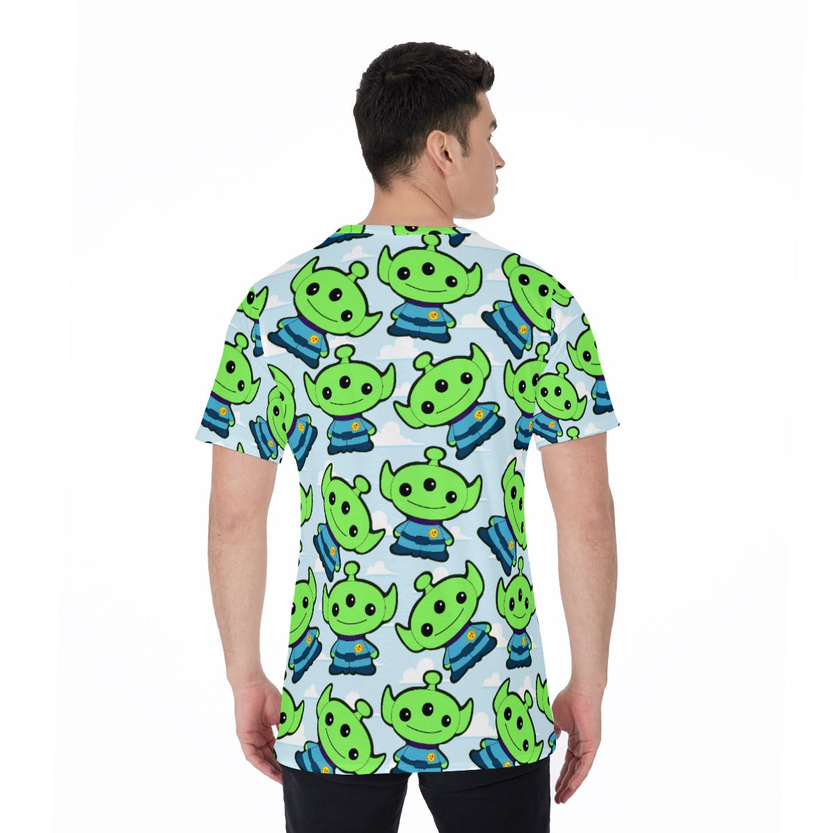 Little Green Space Aliens - Men's Short Sleeve T-Shirt