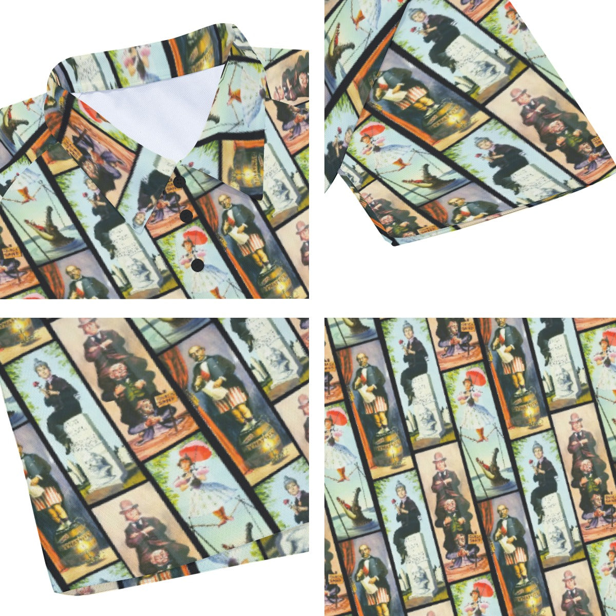 Stretch Room Portraits - Men's Polo Shirt