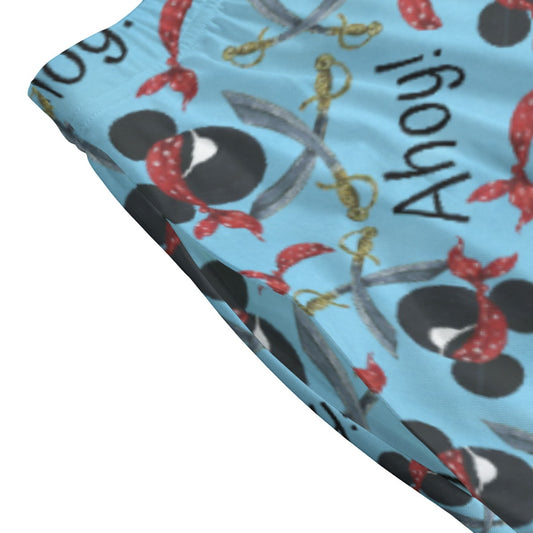 Pirate Mouse Ahoy! - Women’s Pocket Midi Skirt