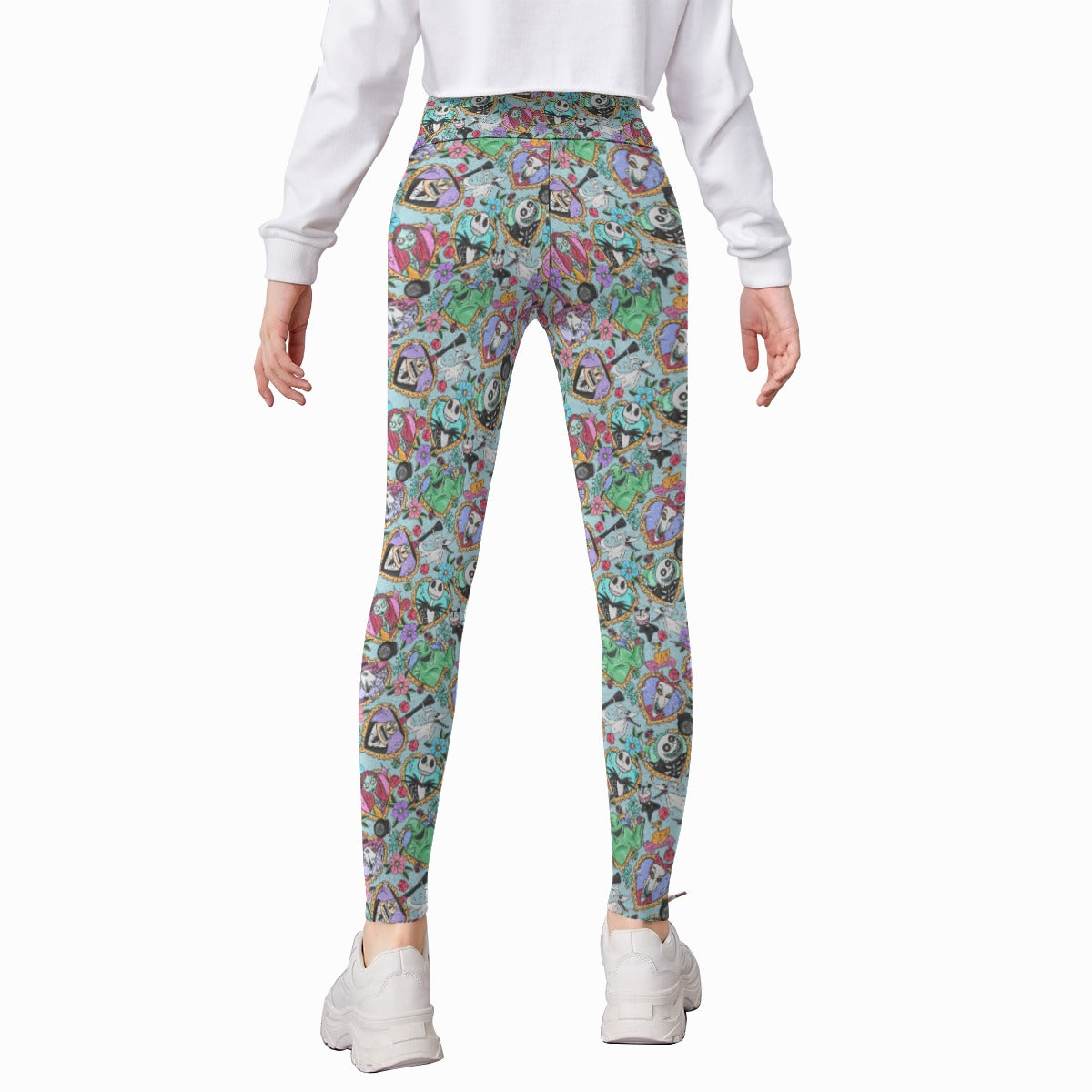 Tattoo Hearts Spooky Crew - Kid's Leggings