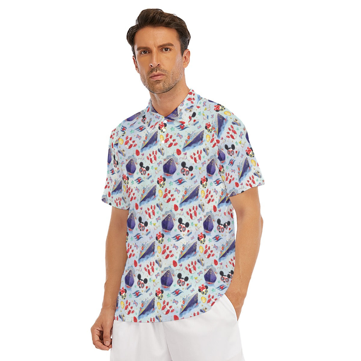 DCL Cruise Style Adventure - Men's Polo Shirt