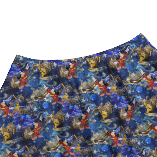 Enchanted Broom Magic - Women’s Pocket Midi Skirt