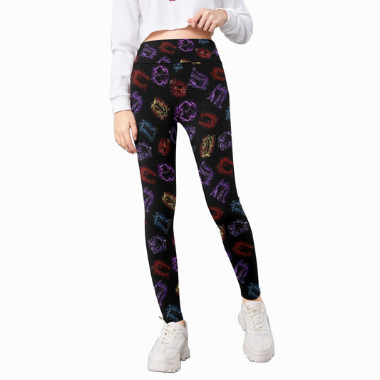 Villain Silhouettes Sparkle - Kid's Leggings