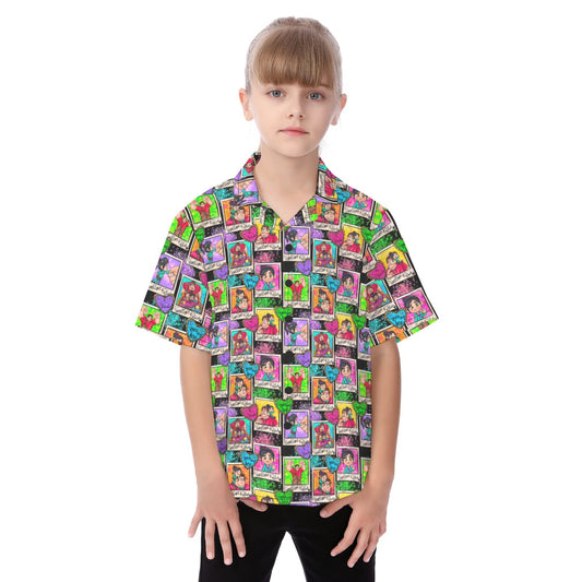 You're My Hero - Kid's Hawaiian Button Up Shirt