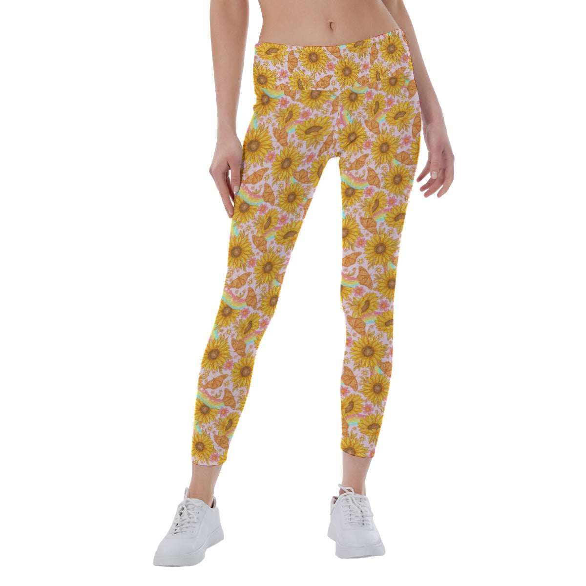 Sunflower Dreams - Women's Yoga Leggings