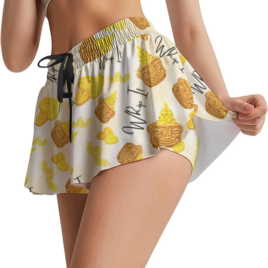 Pineapple Whip It! - Women's Flowy Pocket Shorts