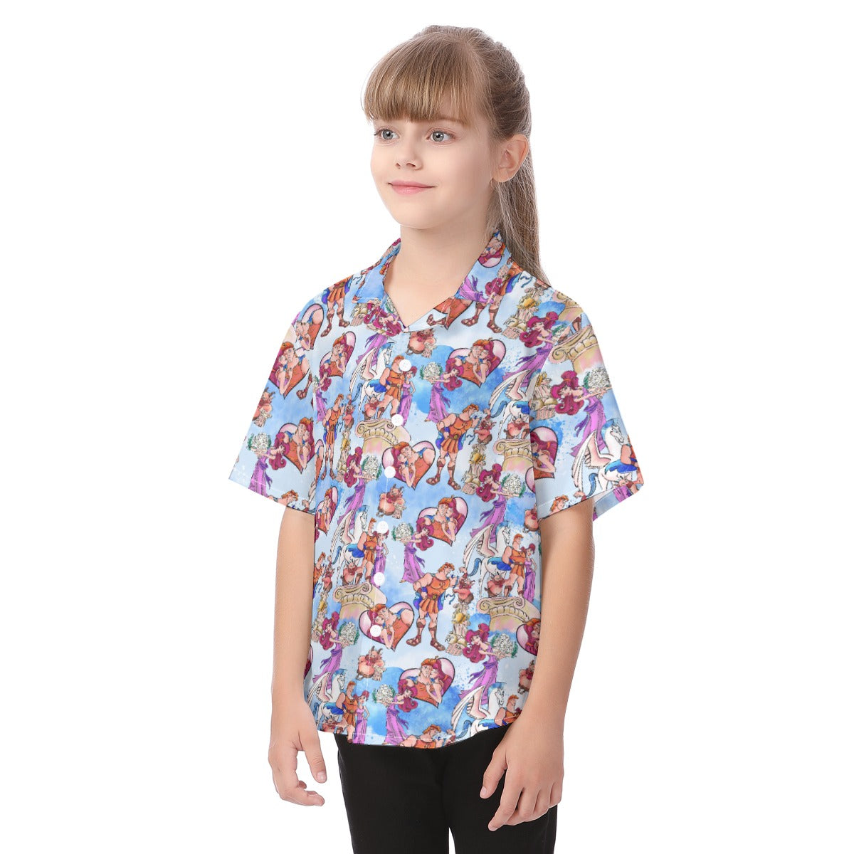 I Won't Say I'm In Love - Kid's Hawaiian Button Up Shirt