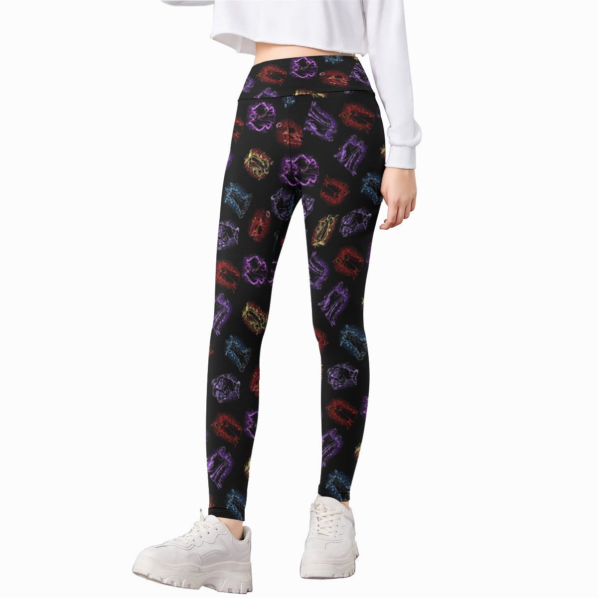 Villain Silhouettes Sparkle - Kid's Leggings