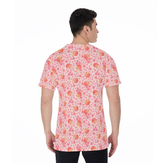 Summer Fruits - Peaches - Men's Short Sleeve T-Shirt