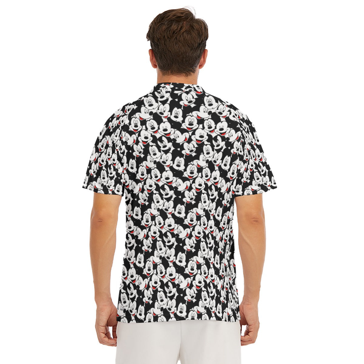 Many Faces of Classic Mouse - Men's Polo Shirt