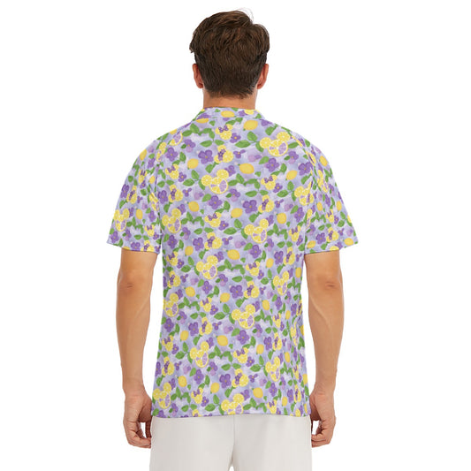 Vivacious Violet Lemonade - Men's Polo Shirt