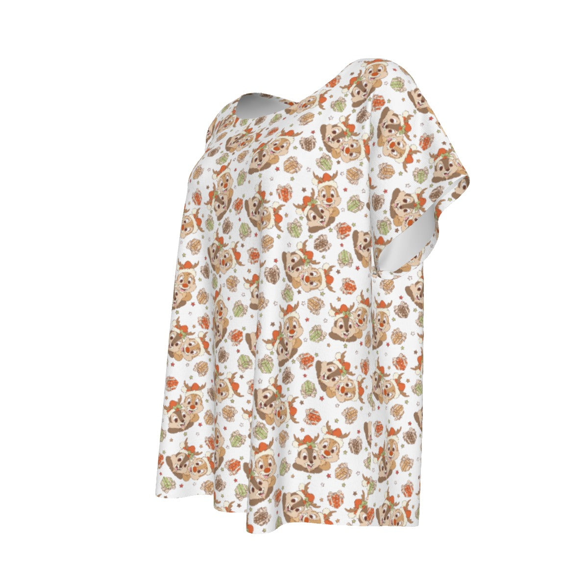 Holiday Mischief Duo - Women’s Relaxed Fit Scoop Tee